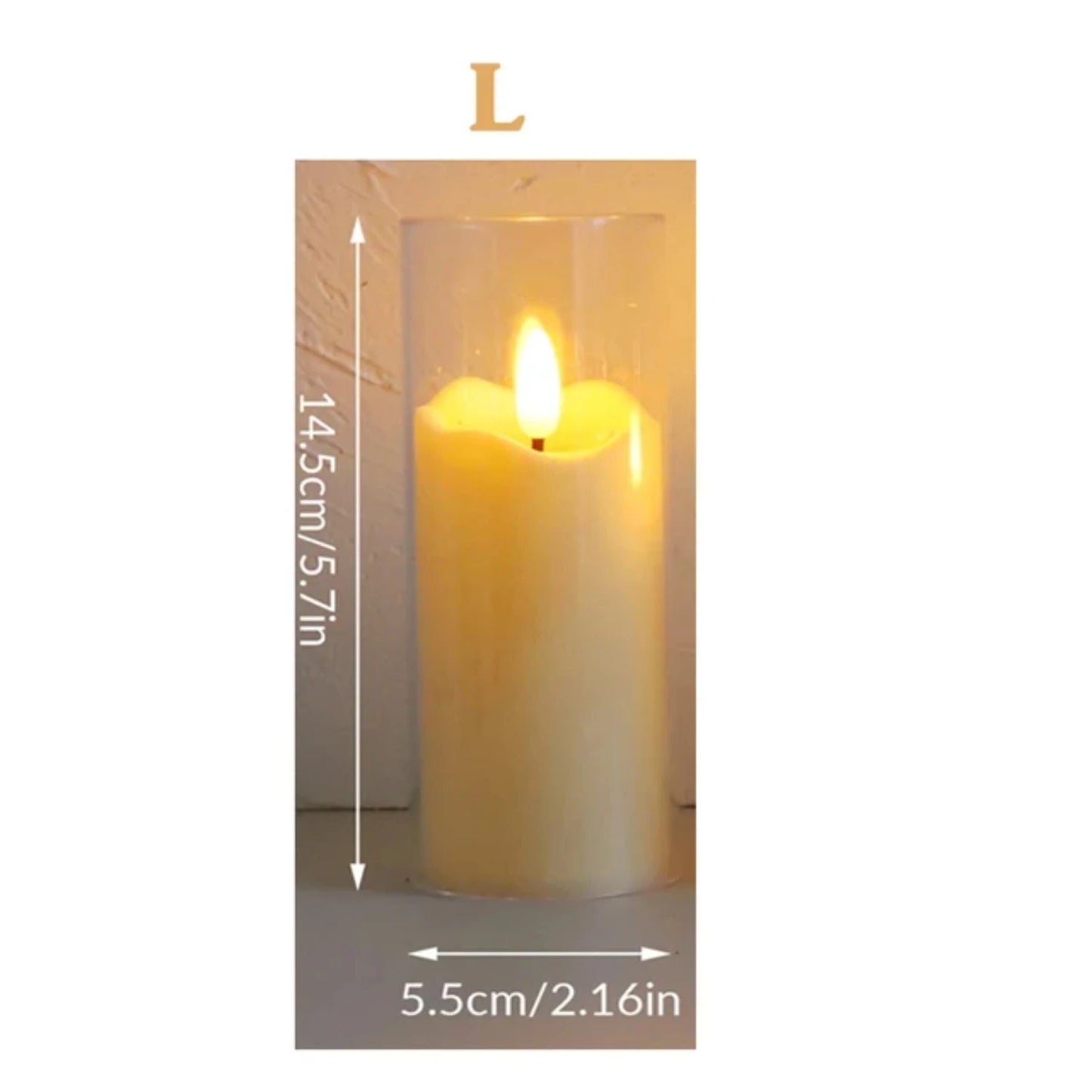 High-Quality Amber Glow Tealight Candles