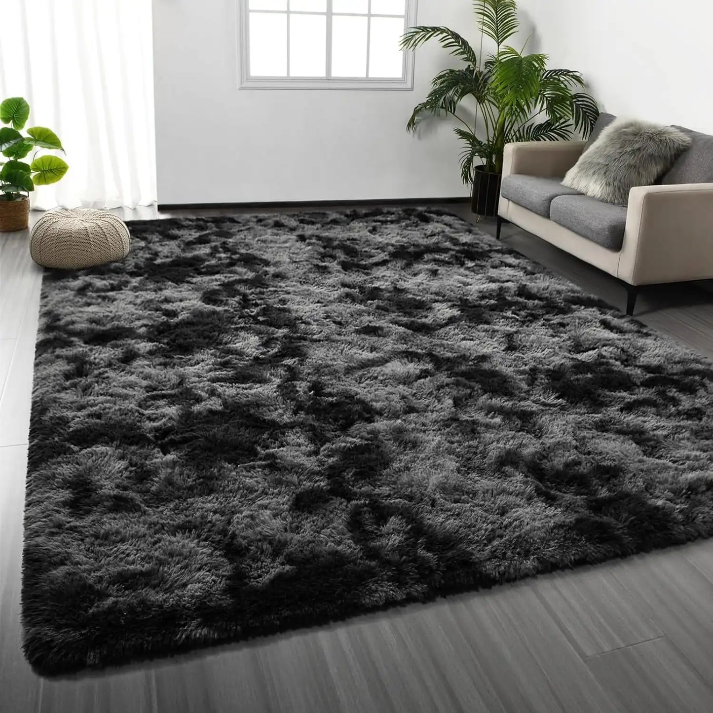Lochas Super Soft Plush Tie Dye Velvet Rugs