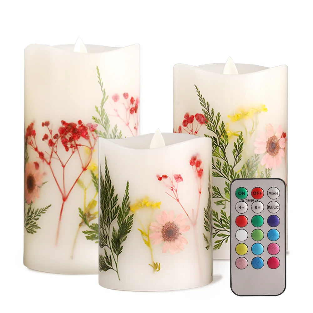 LED Electronic Flameless Flickering Candles Tea-light Battery Power