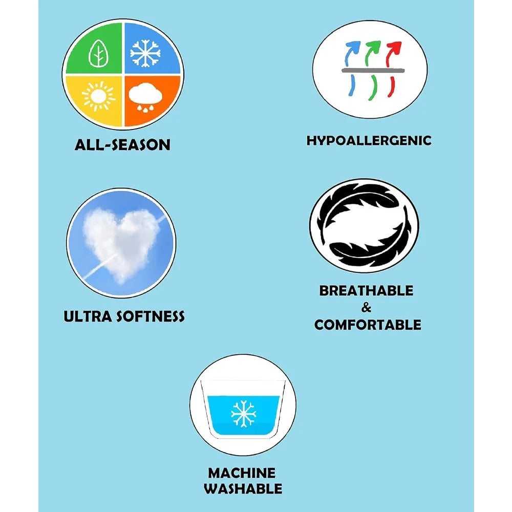 Elegant Comfort Luxury Best, Softest, Coziest 10-Piece Bed-in-a-Bag