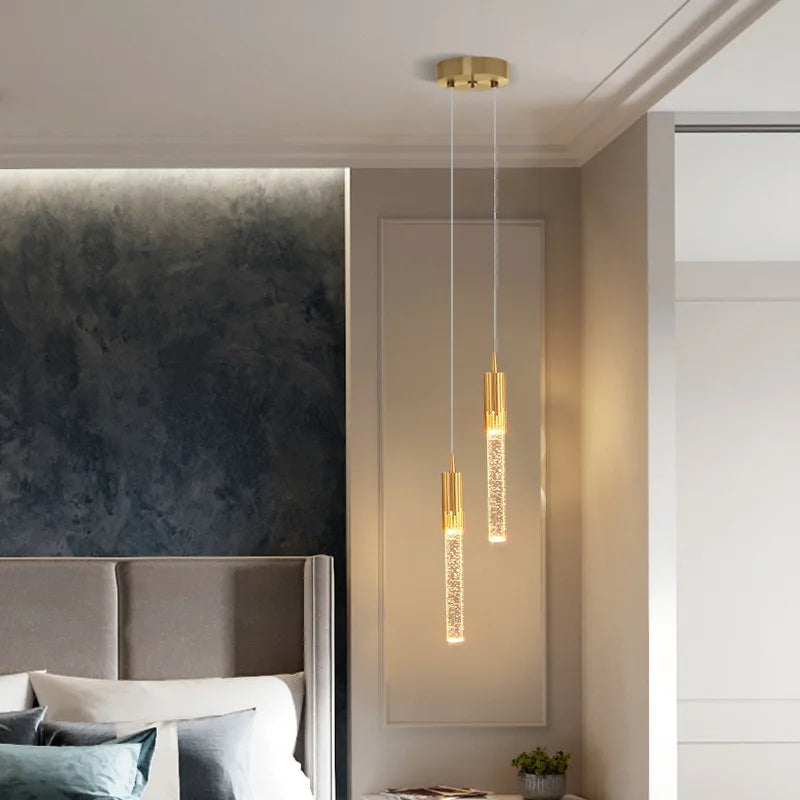 Modern Creative Lighting Crystal Led Pendant Lamp Chandelier