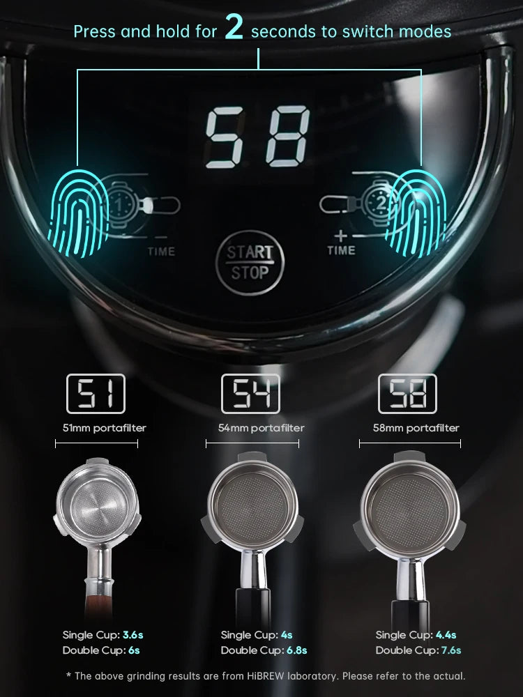 Automatic Burr Mill Electric Coffee Grinder with 34 Gears