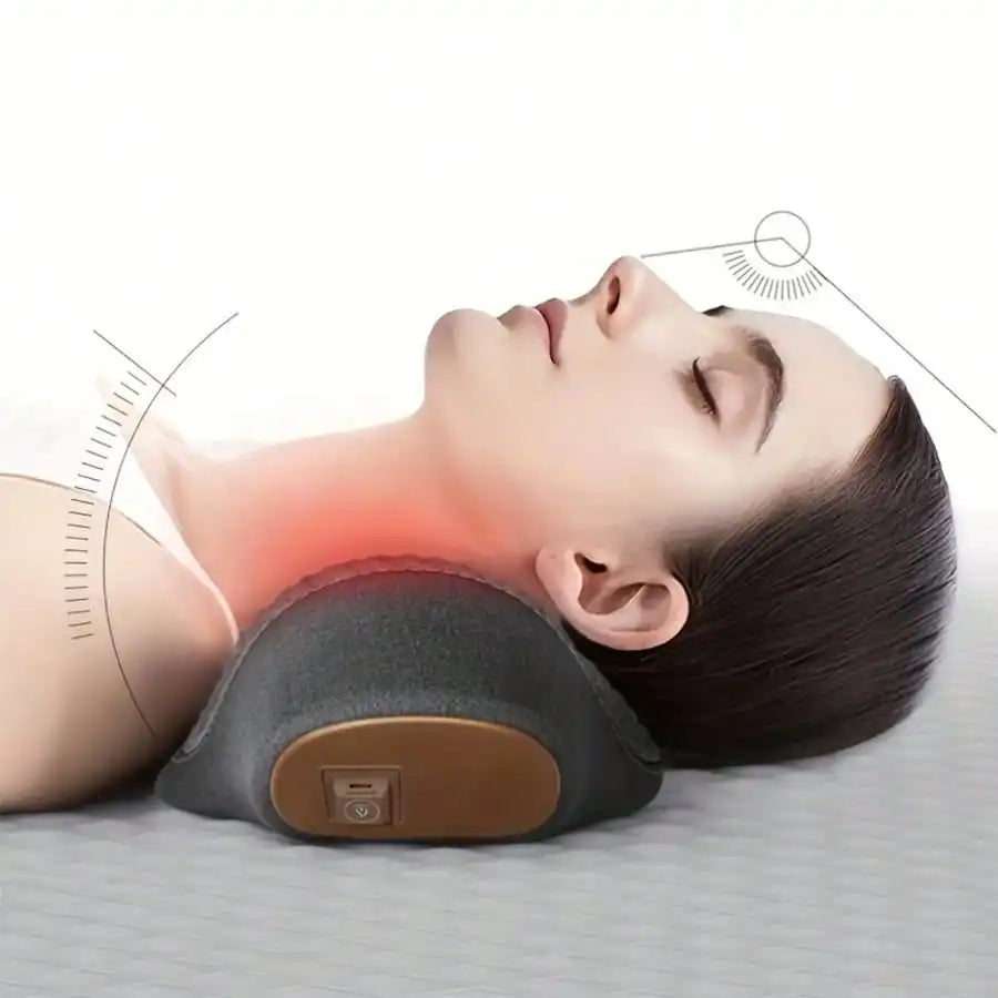 Portable USB Neck Massage Cushion,  Electric Massager Pillow