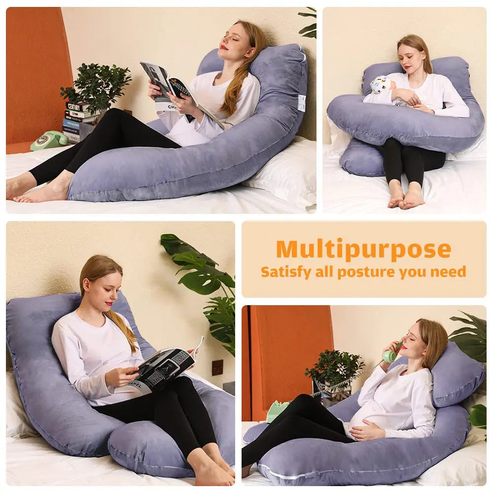 Large Size Pregnancy Pillow for Sleeping, Body Pillow