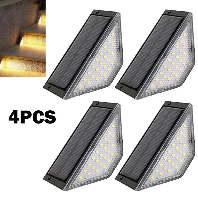 Solar Stair Lights Solar Step Light Outdoor Anti-theft Waterproof