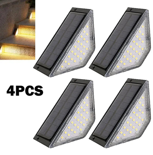 Solar Stair Lights Solar Step Light Outdoor Anti-theft Waterproof