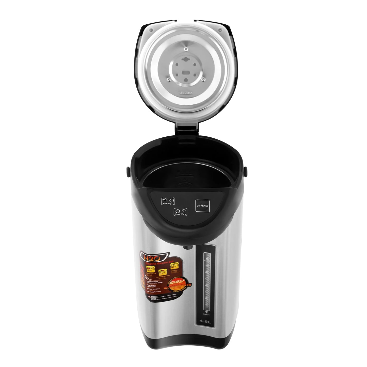 Electric Kettle, 4L 110V Stainless Steel  750W Fast Heating, 24-Hour Keep Warm