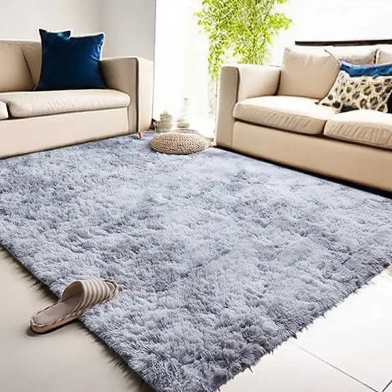 Plush Carpet For Living Room Sofa Floor Cushions  Modern Soft Fluffy