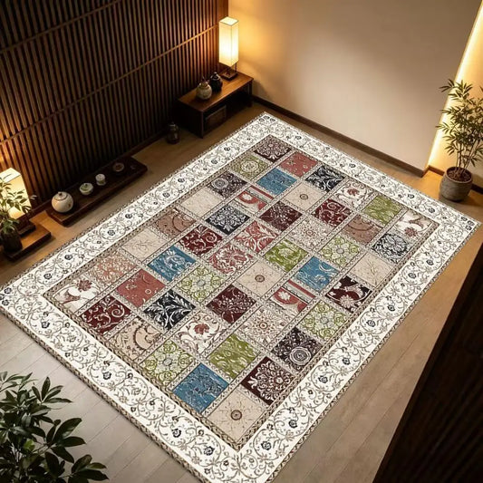 Patchwork Vintage Rug, Soft & Comfortable,