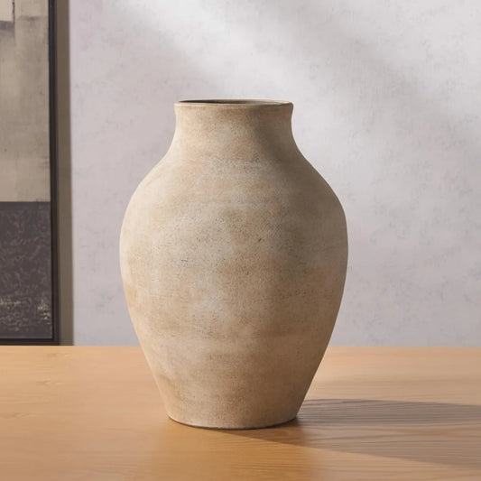 Natural Stoneware Decorative Vase