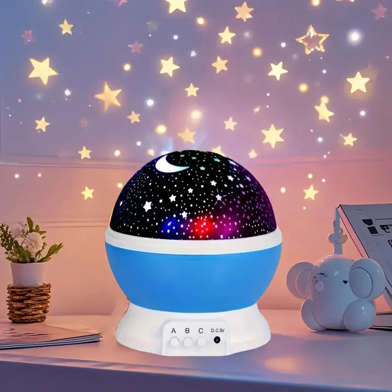 USB starry night light projector -360 ° rotatable, 9 color
