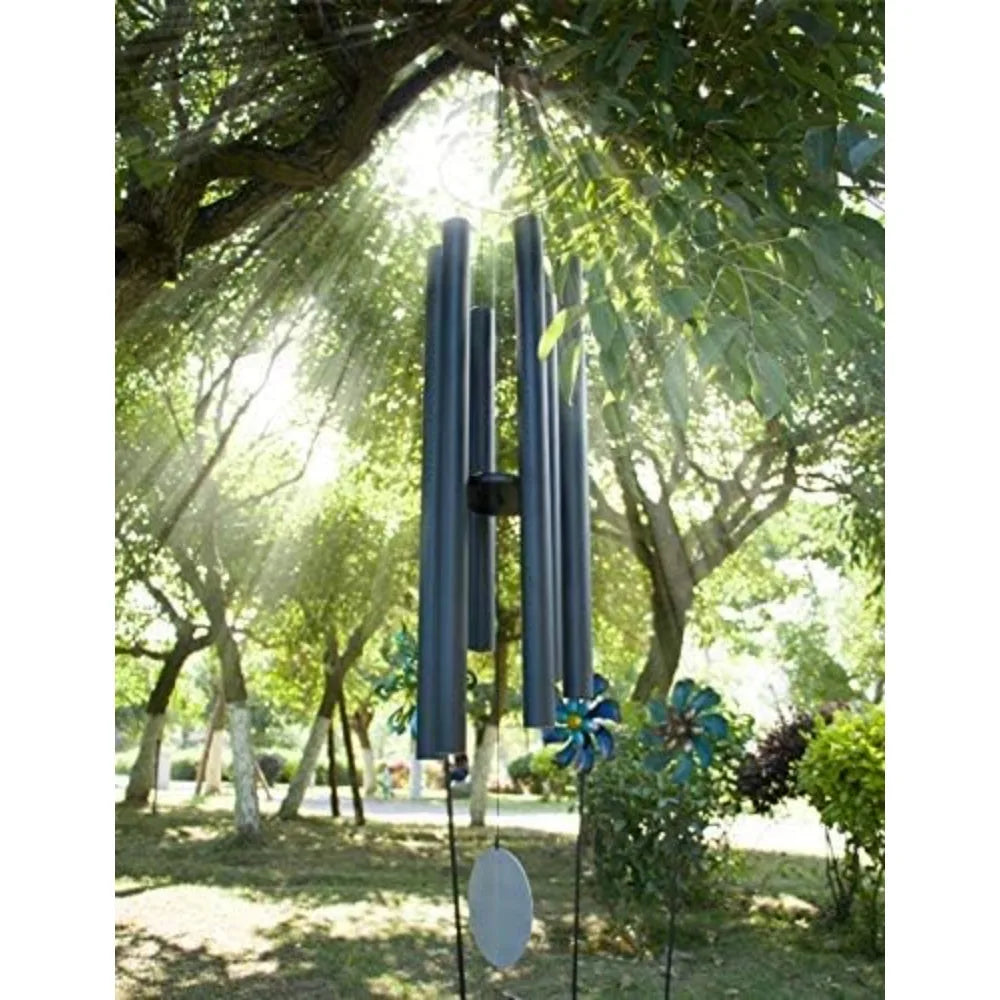 66" Extra Large Wind Chimes,Deep Tone 6 Metal Tubes