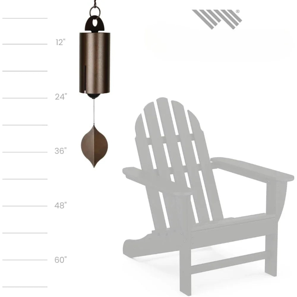 Wind Chimes, Windbell Steel Bell, Large 40"