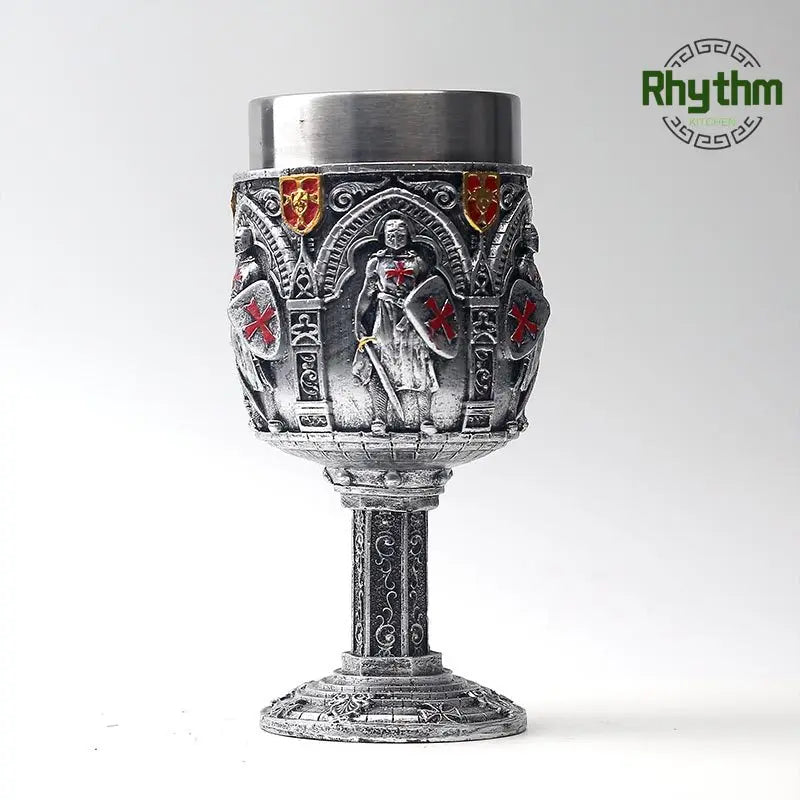 54 Styles Viking Pirate Series: Stainless Steel  Champagne Glass