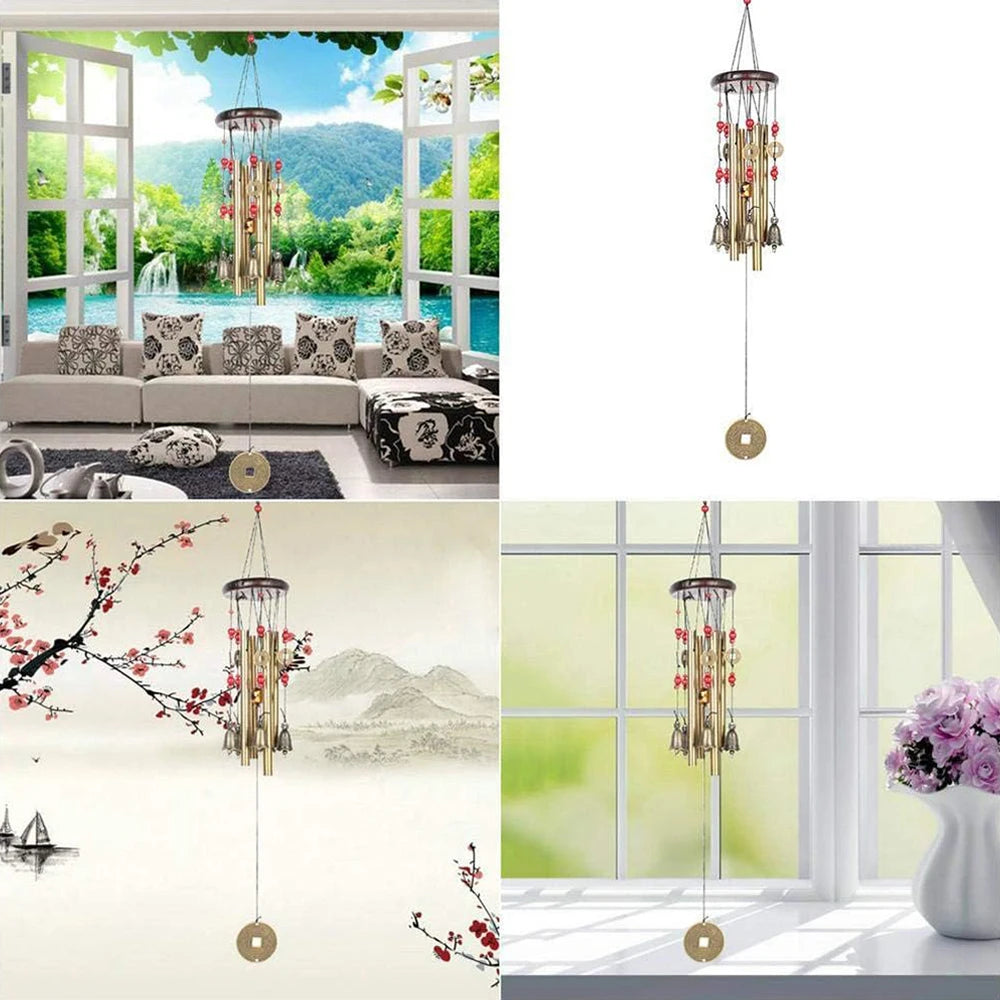 Metal Wind Chime Tubes Bells  Hanging Wind Chime