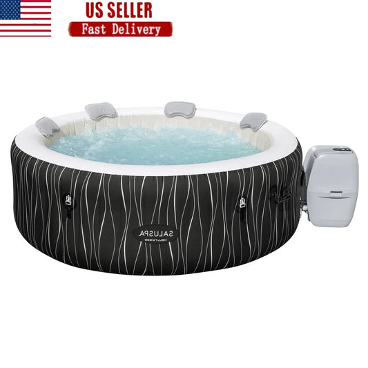 Inflatable Hot Tub Spa  LED Lights 4-6 Person