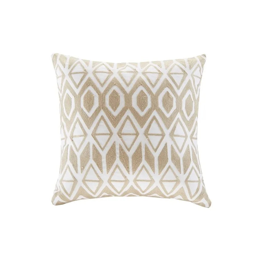 Embroidered Cn Oblong Drative Pillow