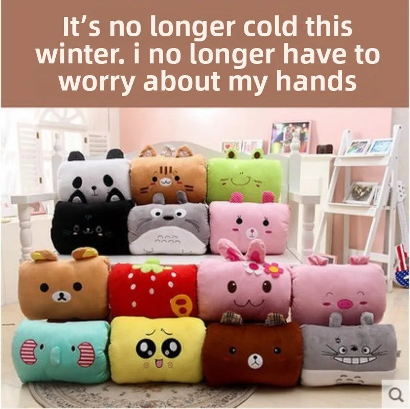 Cushion Pillow Nap Sleeping Pillows Hand Warmer