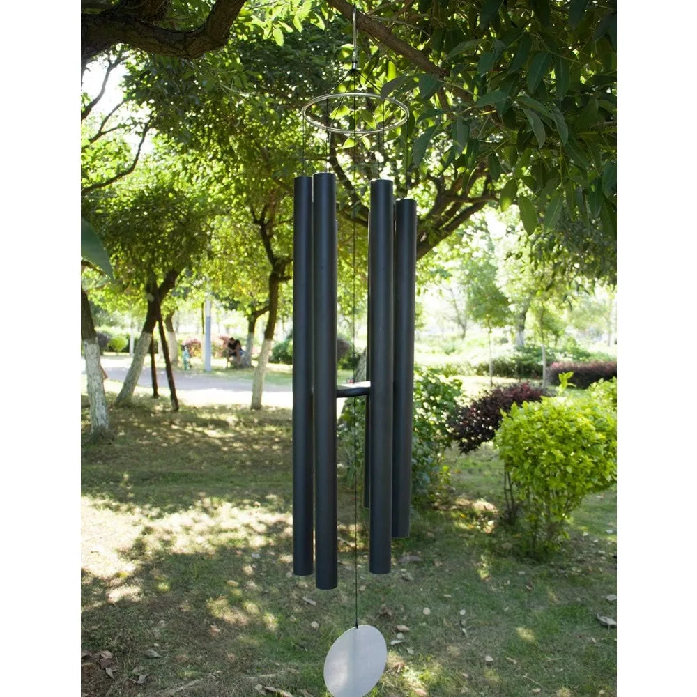 66" Extra Large Wind Chimes,Deep Tone 6 Metal Tubes