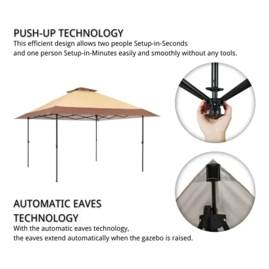 Suntime Pop Up Gazebo Polyester  Tent