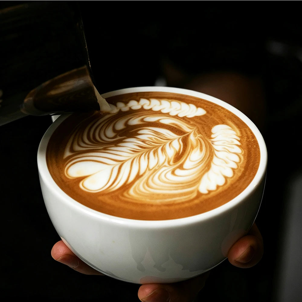240ml Ceramic Latte Art Cup - Saucer  Cappuccino Cup
