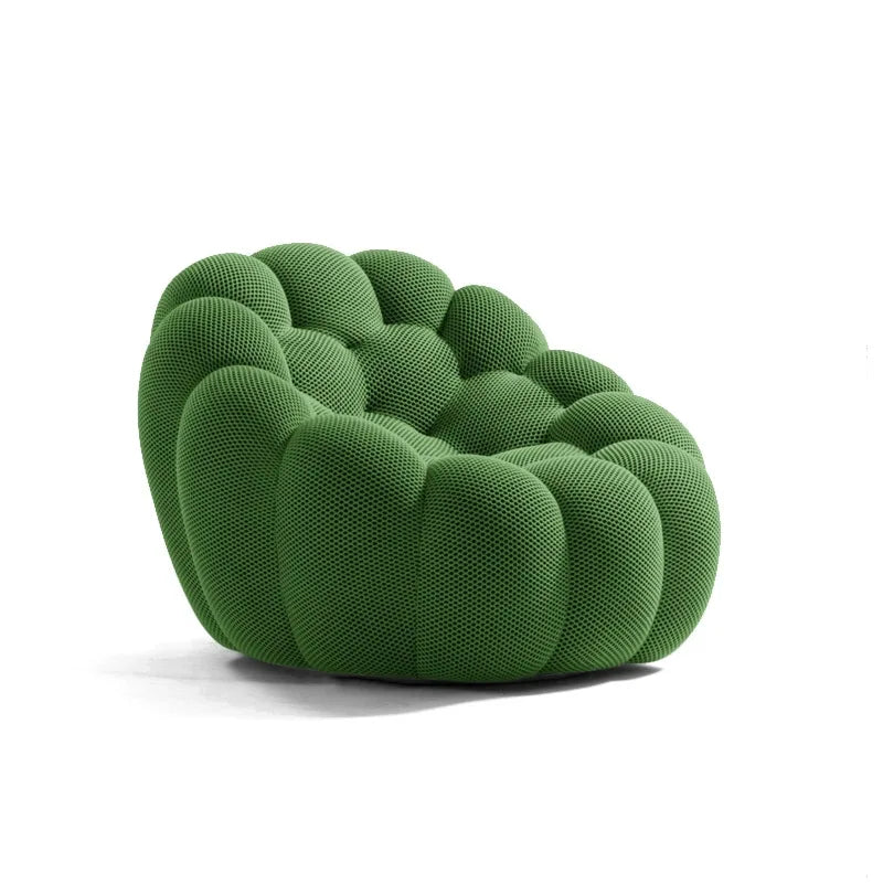 Modern Bubble Bean Bag Chair Sofa Oversized Fabric Upholstery