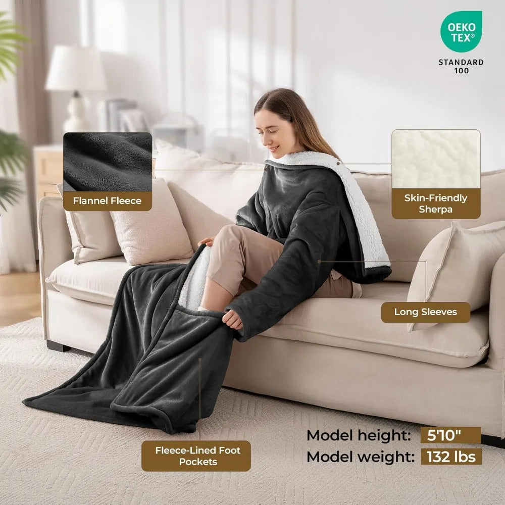 Wearable Heated Blanket  5 Heat Settings