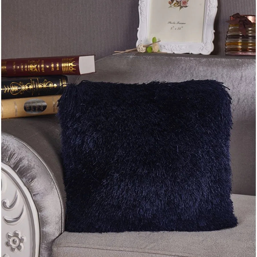 Drative Shaggy Pillow 18in x 18in