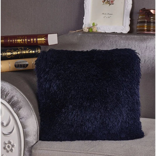 Drative Shaggy Pillow 18in x 18in