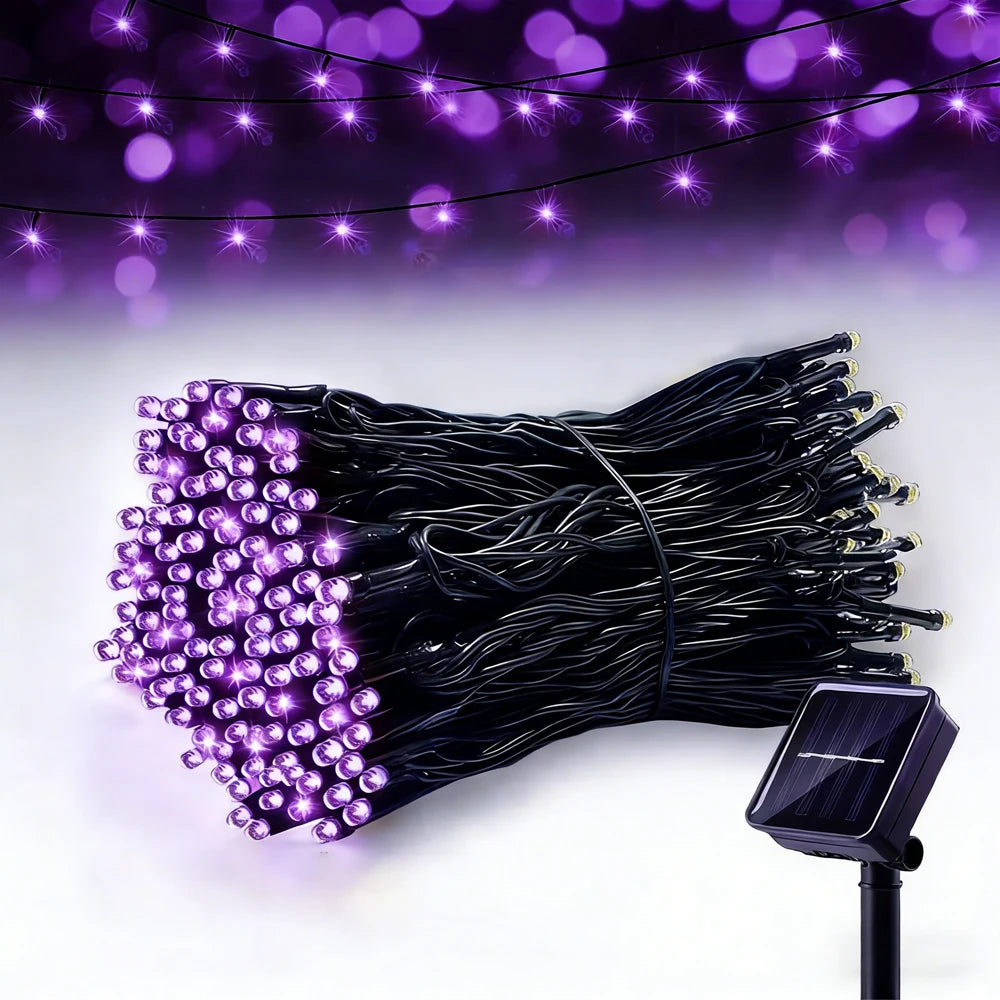 Solar String Lights Outdoor 20/50/100/200 LED Waterproof Lights
