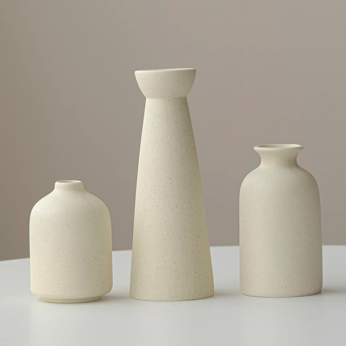 Ceramic vase Set-3 Small Flower vases