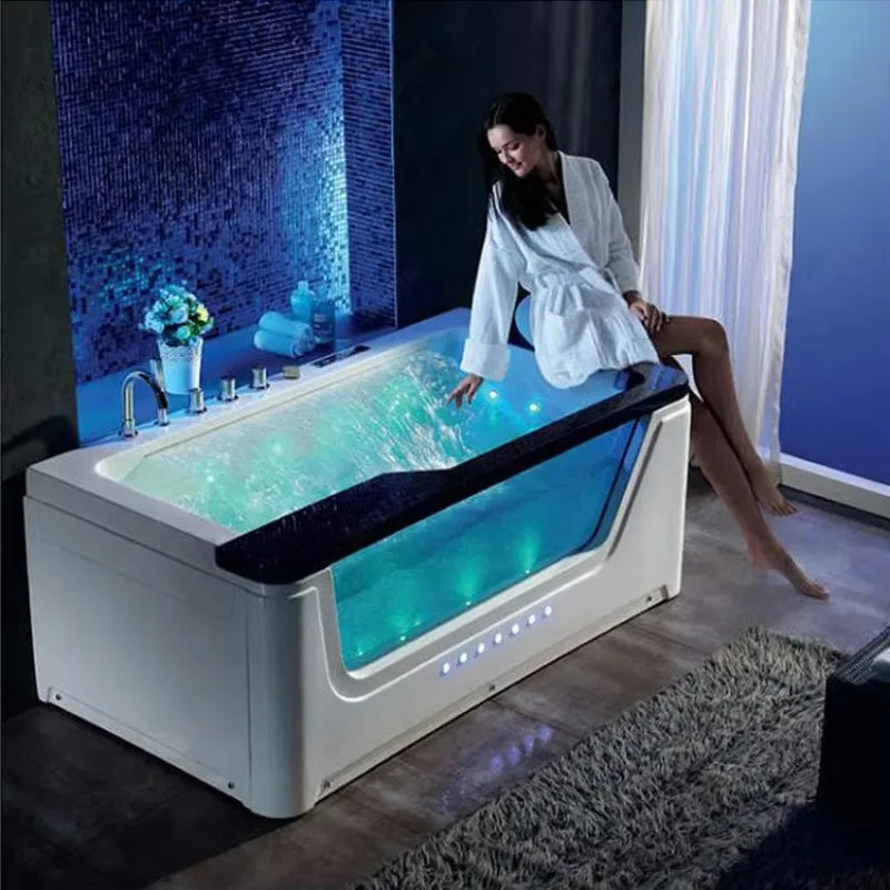 Hot Tub Whirlpool Hydrotherap 4 Person27 Jets LED Light