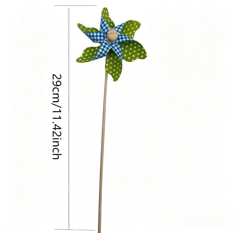20/40/pcs Mini Windmills Random Colors Wind-Powered Rotating