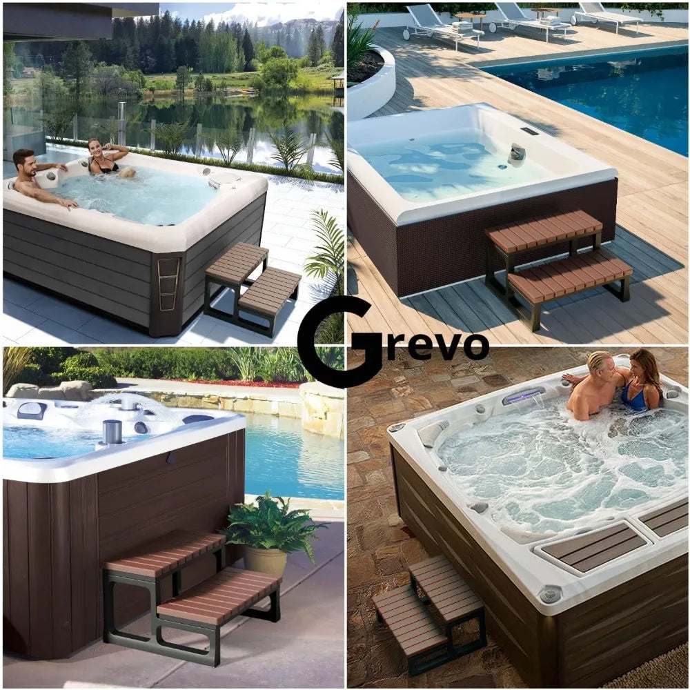 Hot Tub Steps/Spa Steps Non-Slip