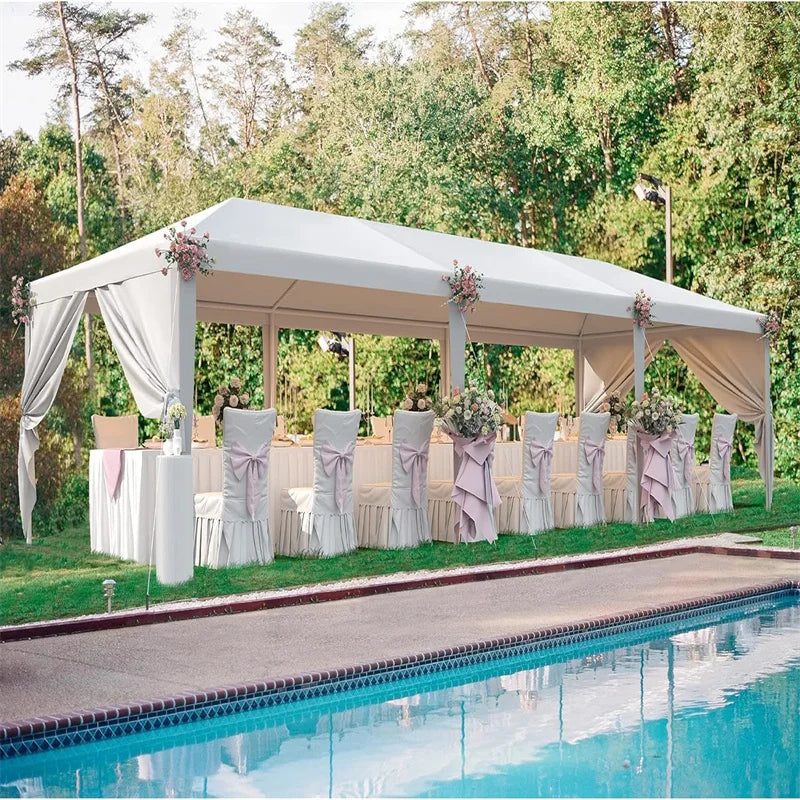 10x10 10x20 10x30ft Party Tent Gazebo Removable Sidewalls | Waterproof