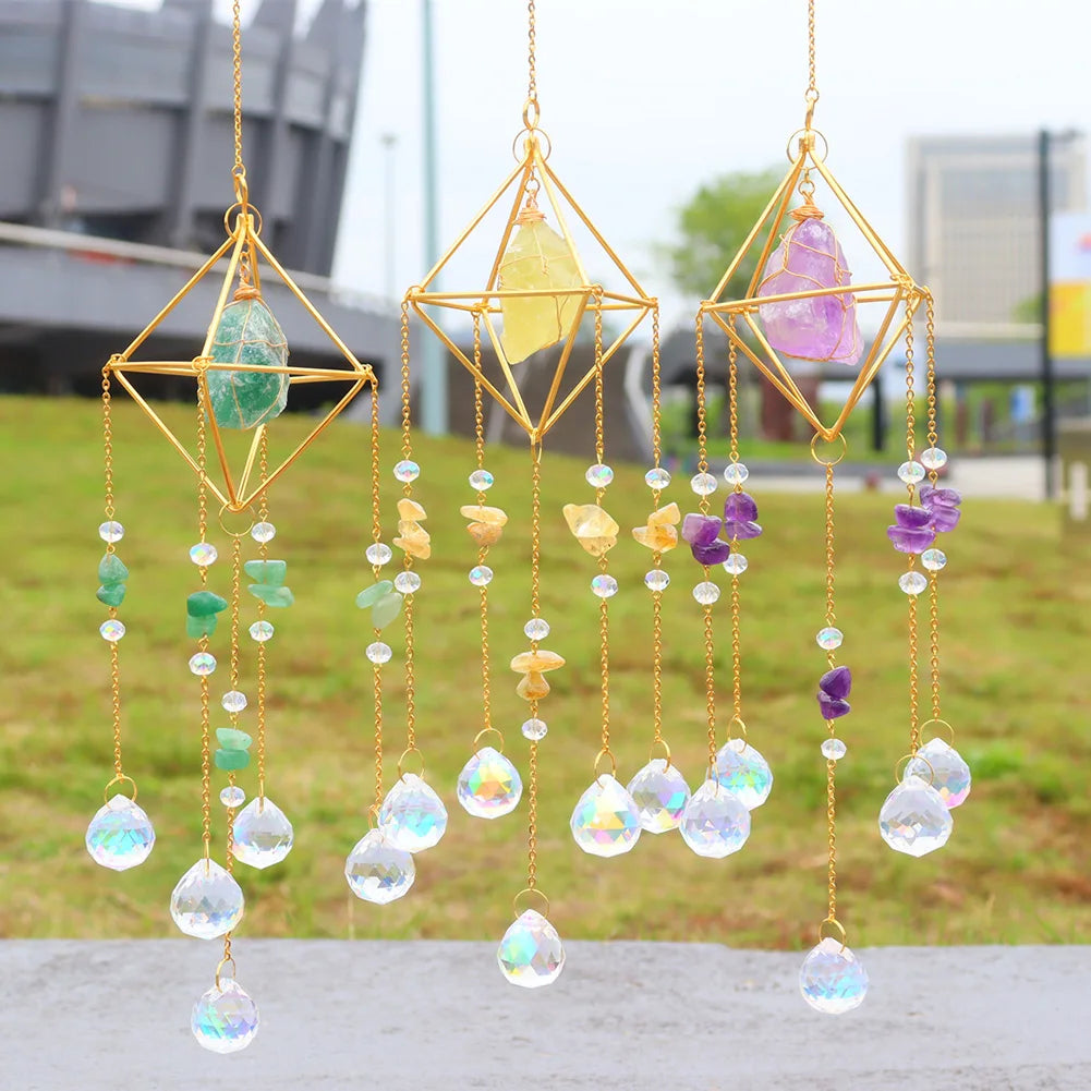 Crystal Prisms Pendant Wind Chime