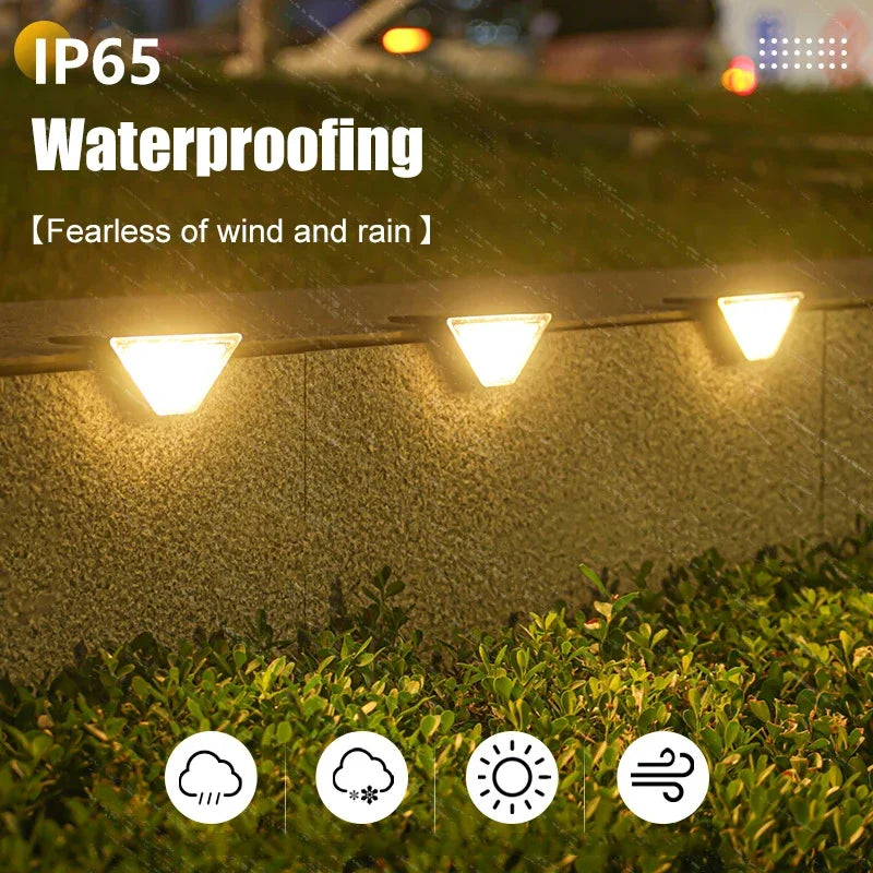 Solar Stair Lights Solar Step Light Outdoor Anti-theft Waterproof