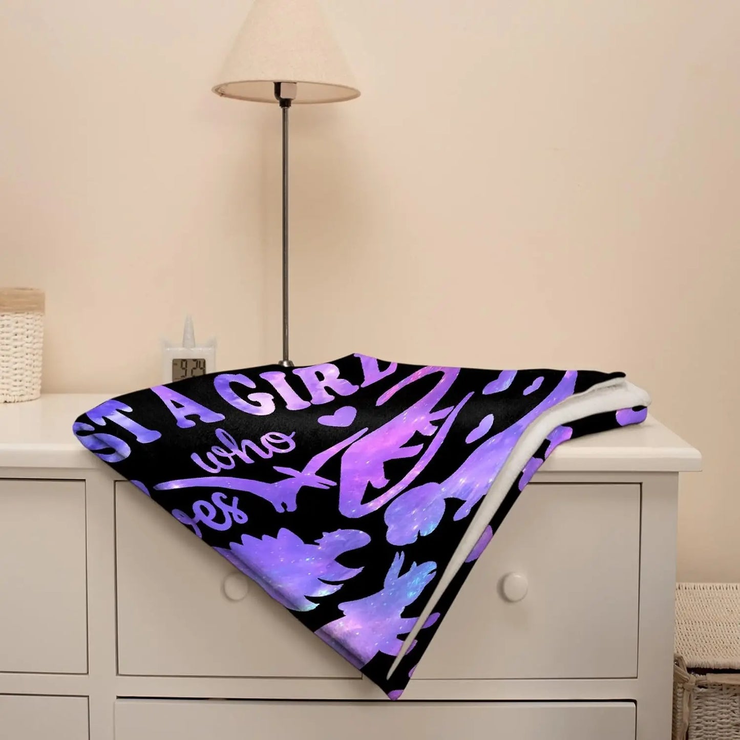 Dinosaur Blanket Gift  Soft Throw Dino Comfy