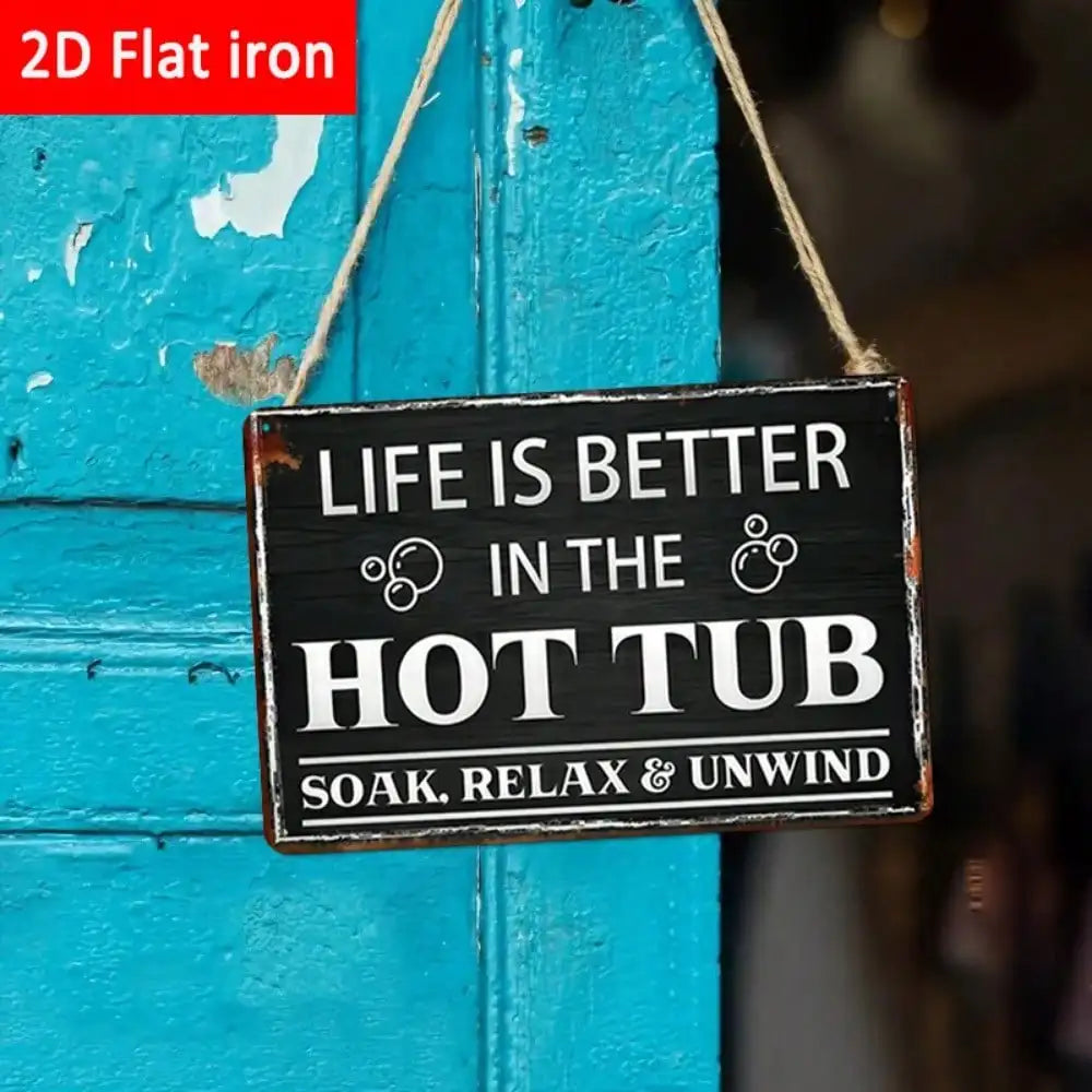 1PC Tin Sign  8x12in/20x30cm