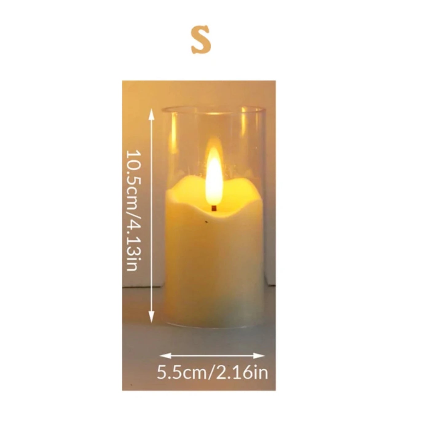 High-Quality Amber Glow Tealight Candles