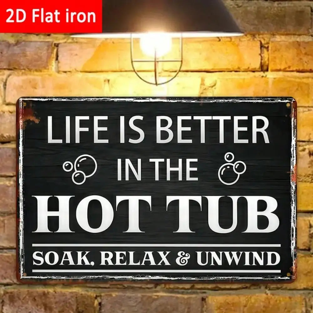 1PC Tin Sign  8x12in/20x30cm