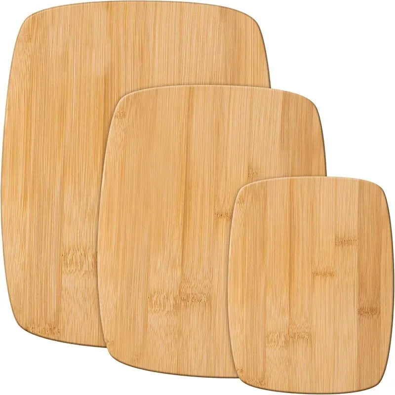 3 Piece Reversible Wood Cutting Boards
