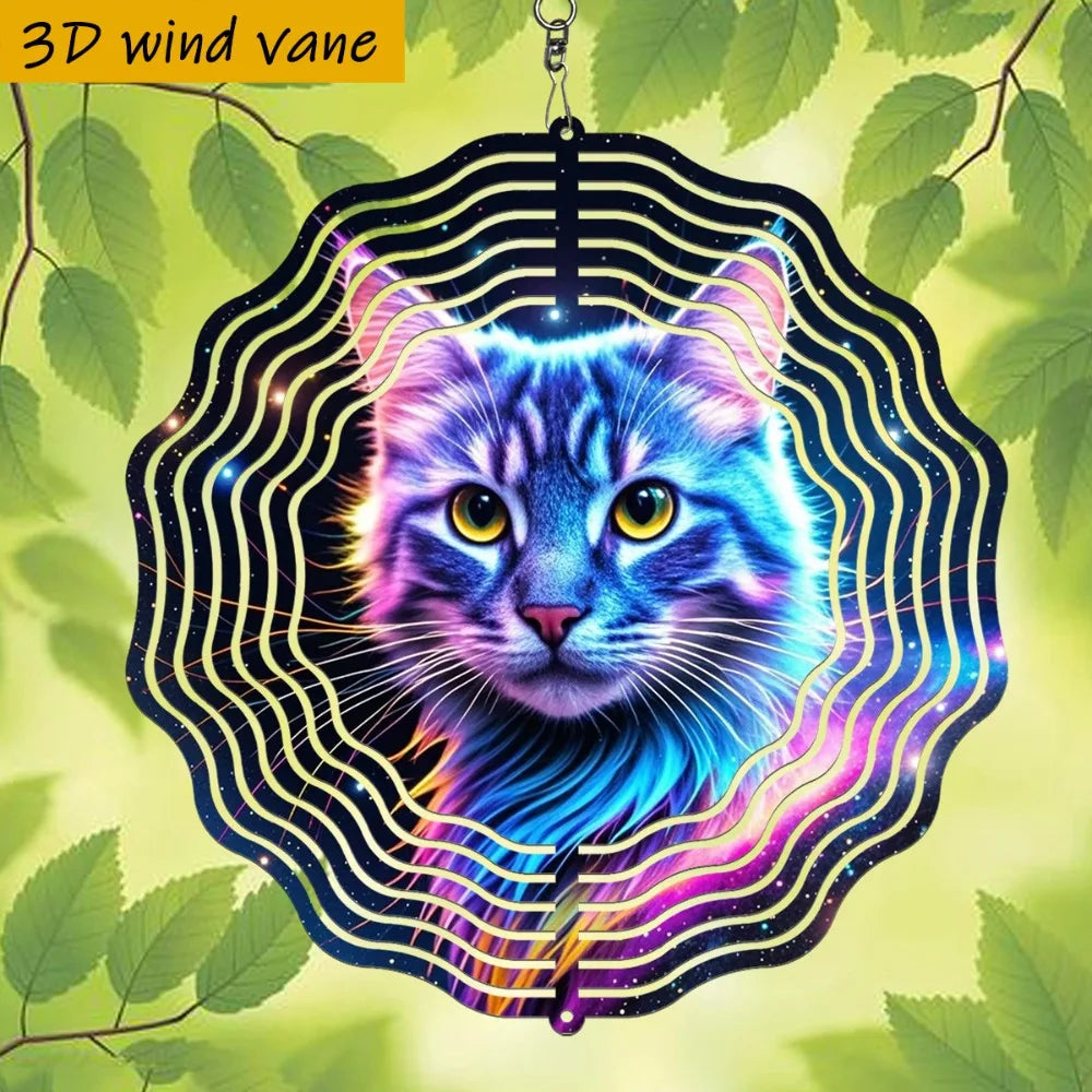 Wind Chimes Metal Garden Yard Hanging Ornament