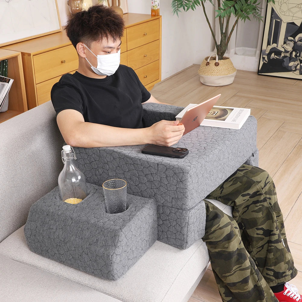 Extra Large Multi-Purpose Wedge Pillow Reading Gaming Working