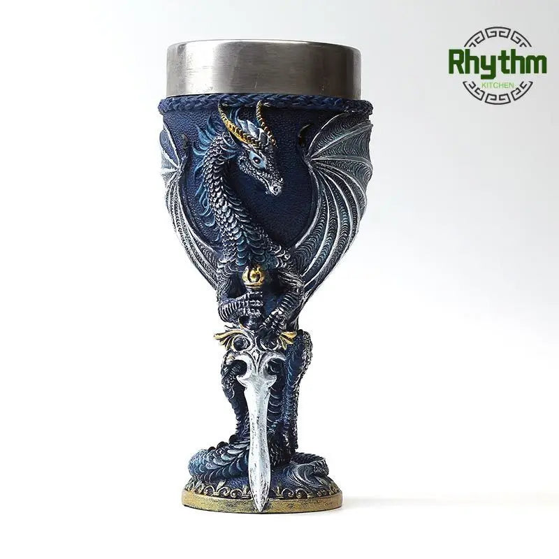 54 Styles Viking Pirate Series: Stainless Steel  Champagne Glass