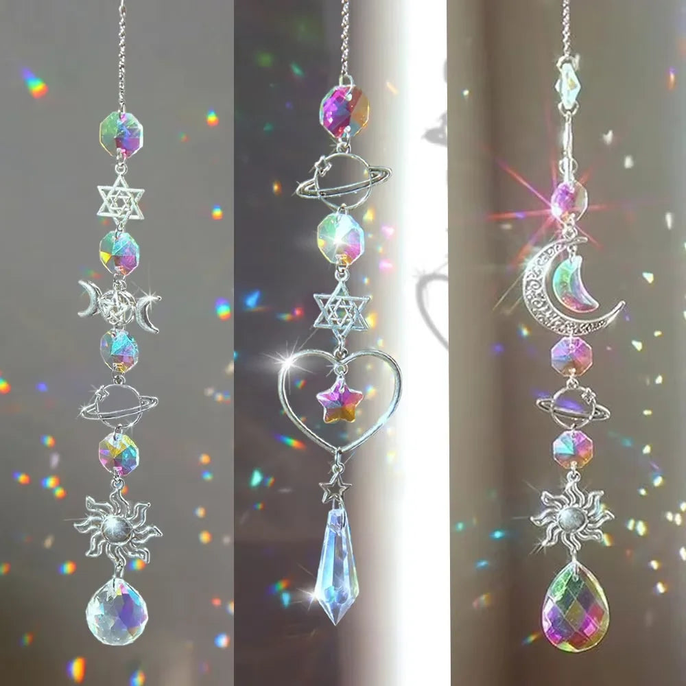 Crystal Wind Chime Rainbow Maker Sun Catcher