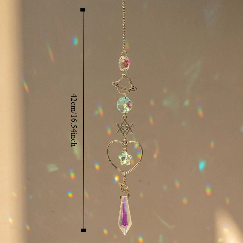 Crystal Wind Chime Rainbow Maker Sun Catcher