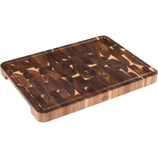 Acacia Cutting Board w/Juice Groove 19x14 Inches, 1" Thick