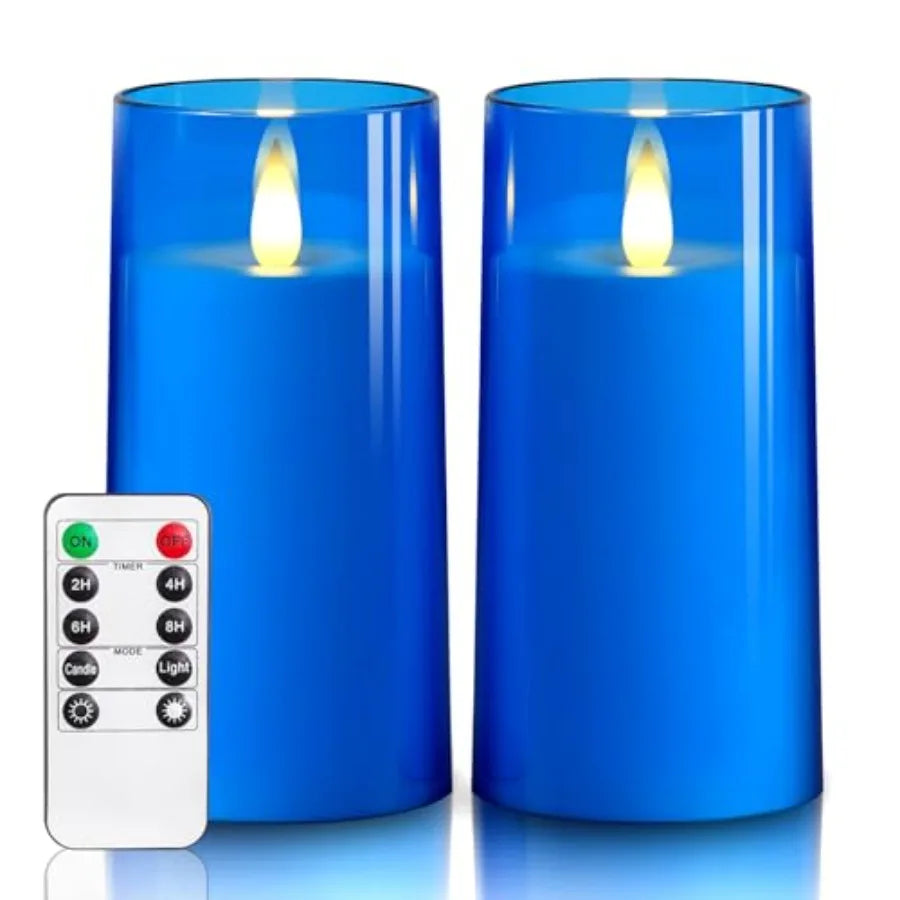 Realistic Flickering Flameless Candles, Battery Operated Candles,