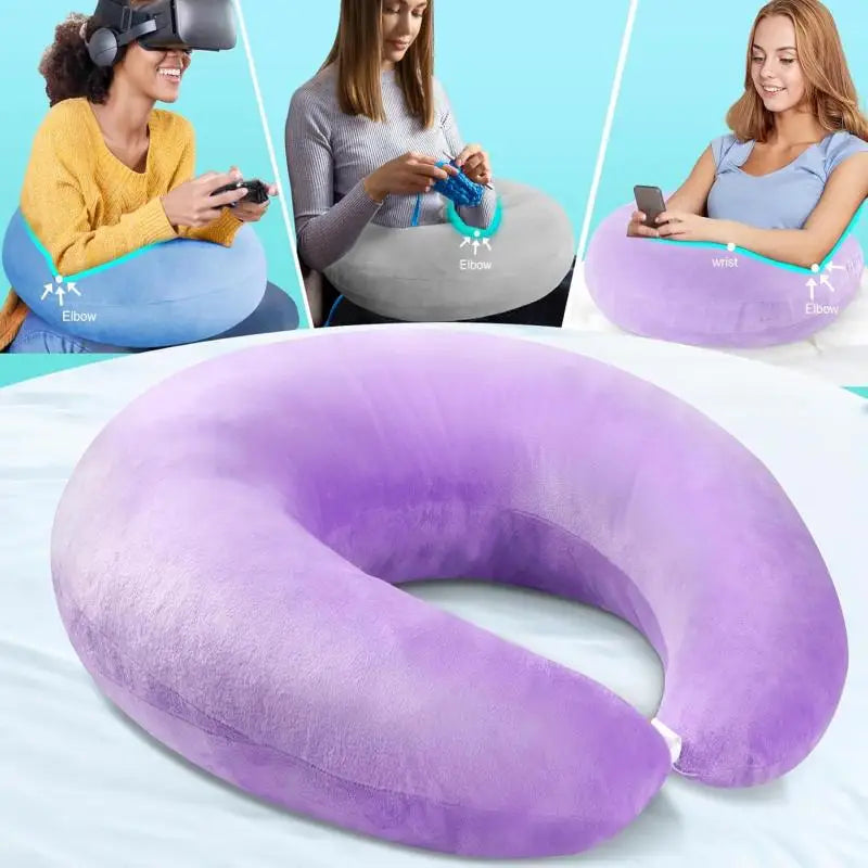 Gaming Pillow Ergonomic U-Shaped Lap Pillow